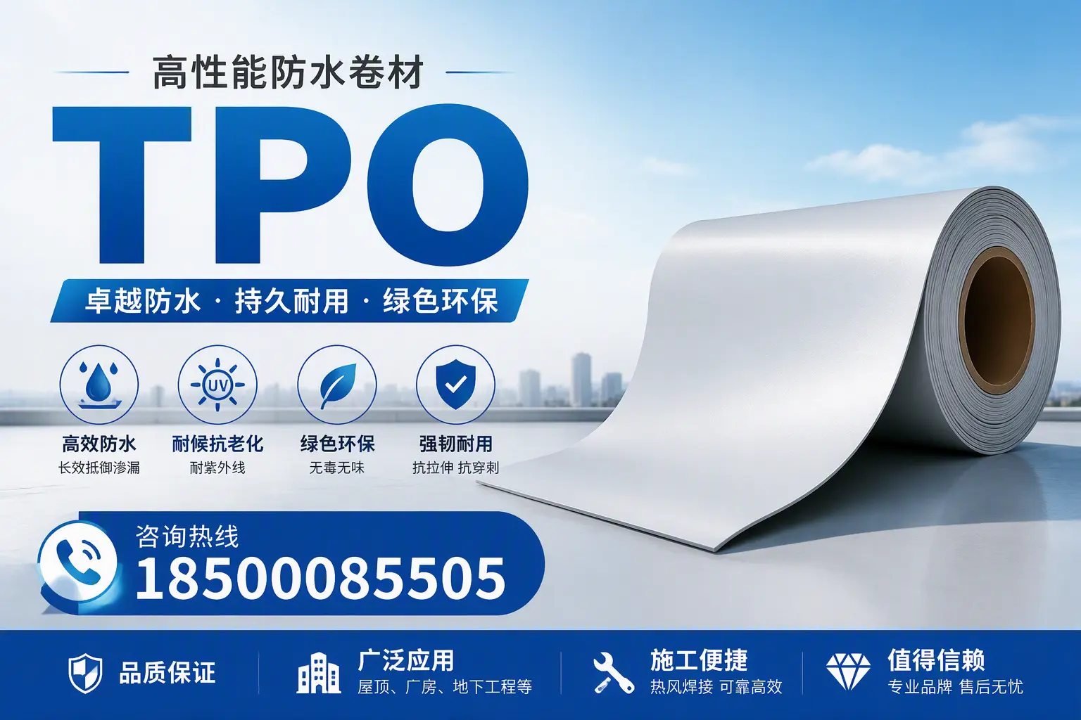 TPO材料的环保特性及其在承德的应用